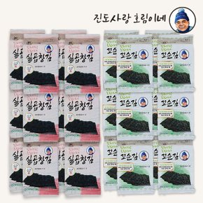 [진도사랑호림이네] 도시락김 실곱창김 12봉+꼬순김 12봉