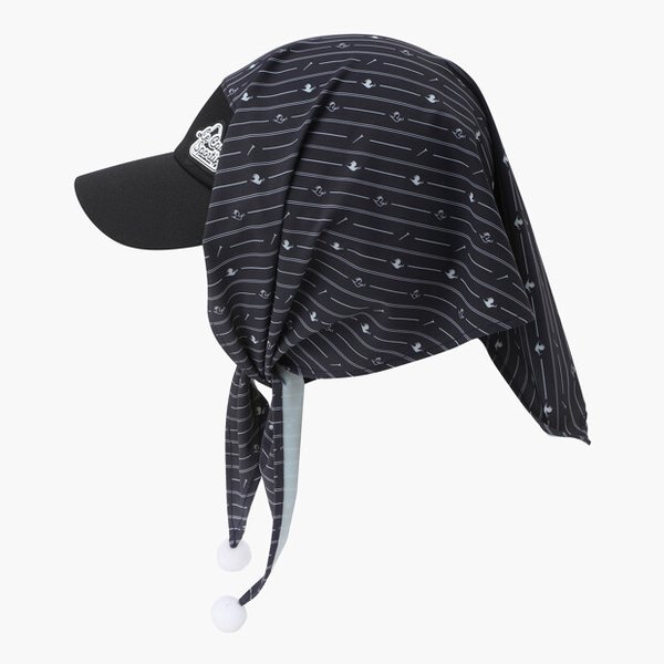 [여주점] 여성 패턴 스카프 썬바이저 GR122LCP21 BLCK