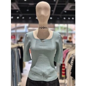 [여주점] 둥근 스퀘어넥 장식 풀오버  ER3EK705