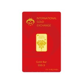 999.9%  카네이션 골드바1g