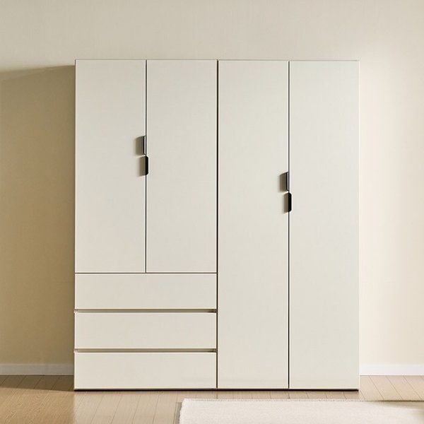 [보루네오] 아르메 세인트 LPM 키큰장 도어 1600 옷장세트 (수도권무배)