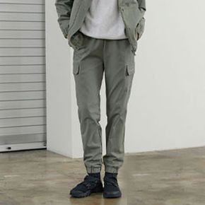 여성 우븐 카키 팬츠 P3PT304WKHA_P389969901