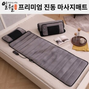 온열 진동 마사지 매트 일월 프리미엄 전신 마사지기 등 목 어깨 허리 다리 마사지