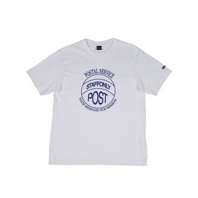 STAMP-FRONT TEE (WHITE)