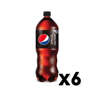  펩시콜라 제로 페트음료 1.5L x 6개