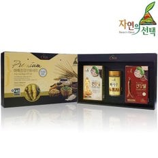 건강밀선물세트 1호 800g (인삼건강밀+홍삼건강밀+마가루)