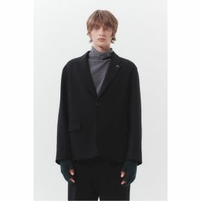 [snug] black wool covy jacket (set-up)_CWJAW23853BKX