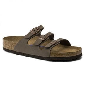 우먼 Birkenstock 플로리다 소프트 풋베드 버코플로 Birkibuc - mocca 0053881