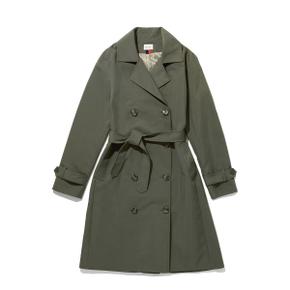 큘 THE ROX TRENCH COAT - OLIVE