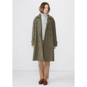 큘 THE ROX TRENCH COAT - OLIVE