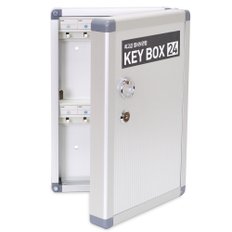 [현대오피스] 열쇠보관함 KEY BOX 24P 키보관함  알루미늄 키박스 열쇠함 벽걸이형