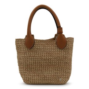 베이지 라피아 사첼 BAG51967Natural/Cotto