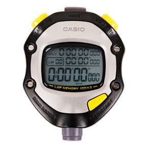 카시오 정품 HS-70 초시계(전문가용) 생활방수 심판용
