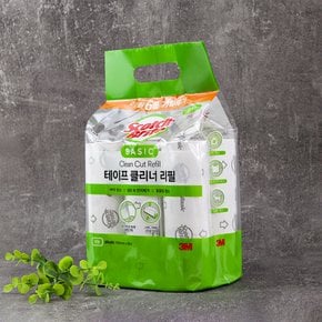 3M 베이직 테이프클리너 대형 리필 6입