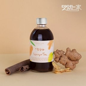 맛있는家 명장 오숙경 담꽃 물 한방울 넣지 않은 국내산 계피 수제 착즙 생강차 430g