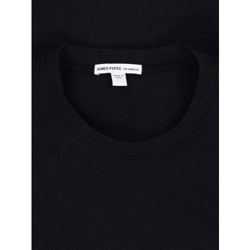 제임스펄스 박시 긴소매 티셔츠 WLJ3113 BLACK