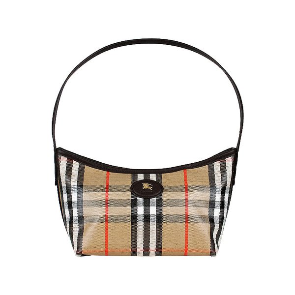 [시흥점] 25FW 체크 하이랜드 바게트 숄더백 미니 (8112278)