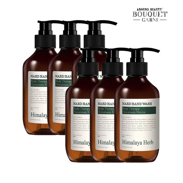 히말라야 허브 나드 티트리로즈마리향 핸드워시 280ml x6개
