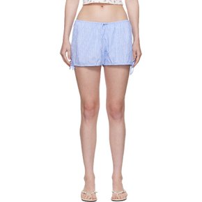 블루 스트라이프 블루머 쇼츠 P25202W150 Blue/White