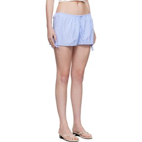 블루 스트라이프 블루머 쇼츠 P25202W150 Blue/White