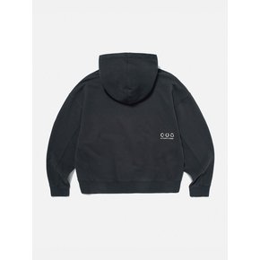 Multi Circle Pigment Hoodie (CHARCOAL)