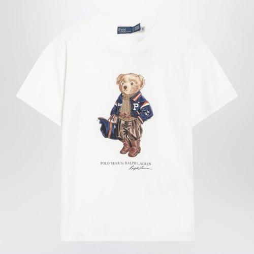 폴로 랄프로렌 반팔 티셔츠 211B17774001CO WW WHITE