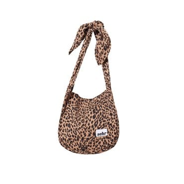 Sehr Leopard Tie Mini Bag (Brown)