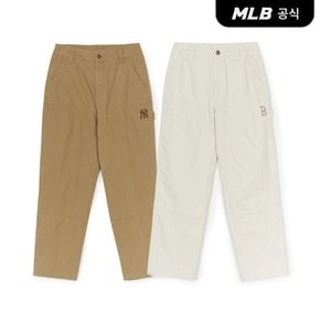 [코리아공식] [MLB] 바시티 빈티지 카펜터 세미와이드 팬츠 (2 COLOR)