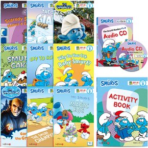 [세이펜BOOK] The Smurfs 스머프 리더스북 9종 세트 (Paperback + Audio CD + 액티비티북)