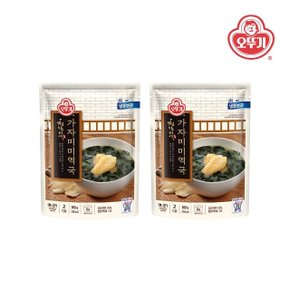 청담미역 가자미미역국(냉동) 500g x 2개