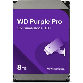 웨스턴 디지털 WD8001PURP (WD 퍼플 프로 (8TB 3.5inch SATA 6G 7200rpm 256MB CMR))