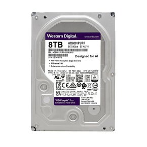 웨스턴 디지털 WD8001PURP (WD 퍼플 프로 (8TB 3.5inch SATA 6G 7200rpm 256MB CMR))