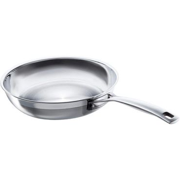  일본 르쿠르제 후라이팬0108 Le Creuset triply 스테인리스 스틸 9.5 Deep Fry Pan 1676829