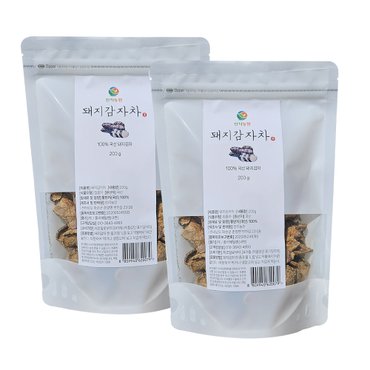  천지농원 국산 돼지감자차 200g+200g