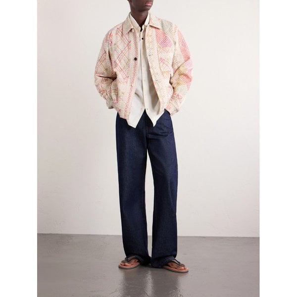 코튼 자카드 재킷 46376663163099417