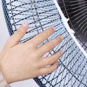선풍기안전망 덮개 그물망 보관커버