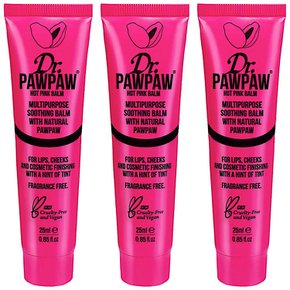 닥터포포 핫 핑크 밤 Dr. PAWPAW Hot Pink Balm 25ml 3개