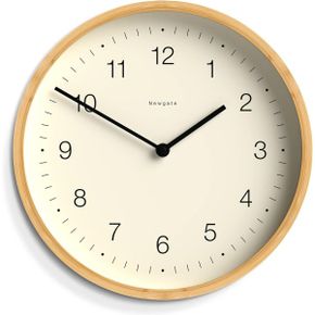 영국 뉴게이트 시계 GATE Bali Wall Clock In Bamboo Medium Clocks Round Kitchen Modern for L