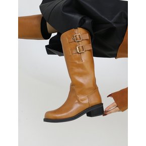 Noton Biker Boots Brown