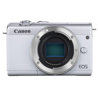  Canon 미러리스 일안 카메라 EOS M200 바디 화이트 EOSM200WH-BODY