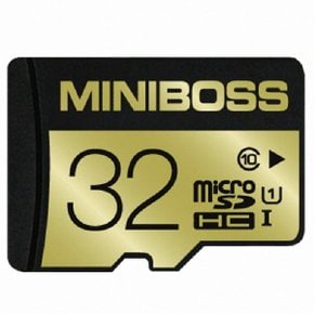 테라토닉 MINIBOSS micro SDHC CLASS10 UHS-I TLC 32G