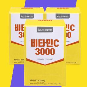 비타민C 3000 (10개월분 총 300포) 3.1g x100포x 3Box / 먹기 좋은 레몬향 (S49304071)