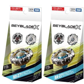 2 개 세트 BEYBLADE X 베이블레이드X BX-27 랜덤부스타- 스핑크스 카