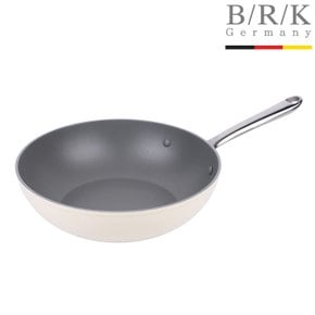 에볼루션 풀 인덕션 WOK/궁중팬 30cm (밀크)