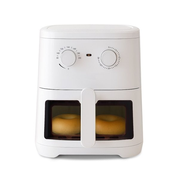 대웅 4L 에어프라이어 듀얼다이얼 열풍순환 저소음 DWAF-SJ04LW