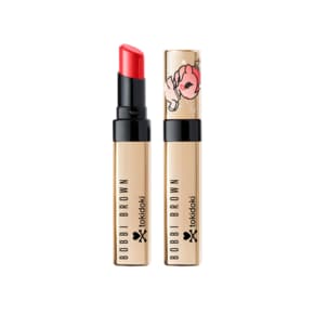 BOBBI BROWN 바비브라운 럭스 샤인 인텐스 립스틱 2.3g 컬렉션 토키도키 - 메트로 레드