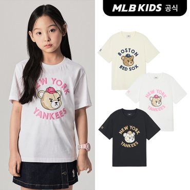 MLB키즈 (공식)24SS 모노 메가베어 티셔츠 (3color) 7ATSC0143