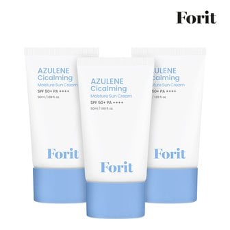  포잇 아줄렌 시카밍 모이스처 선크림 SPF50+PA+50ml x 3개