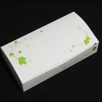 제이큐 해우 일회용품 소풍 등산 도시락통 종이도시락3매 X ( 4세트 )