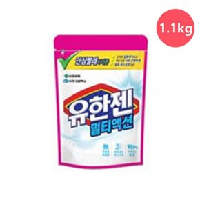 안심빨래 유한젠 멀티액션 1.1kg 리필형 세탁세제